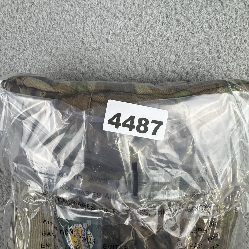 Cabelas Shirt Mens XL Realtree Camo Heavyweight Long Sleeve Button Up USA Vtg‎ - Picture 10 of 10